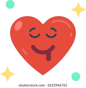 Drooling Line vector Icon Design