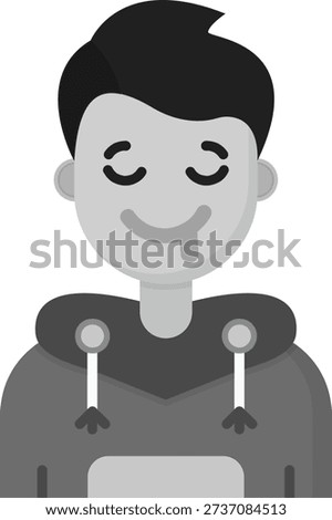 Drooling Line vector Icon Design