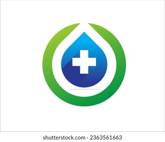 droop health care logo designs for medical symbol and health service