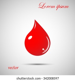 drop of blood