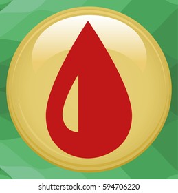 drop of blood