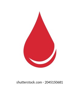 gota de sangre, sangre donante, ilustración vectorial