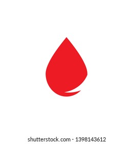 drop of blood. Vector icon