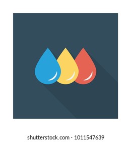 drop color liquid 