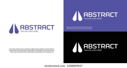 Drop concept Abstract Logo Design for your Company
