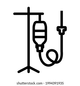 Icono de barra desplegable. Diseño de contorno negrita con ancho de trazo editable. Ilustración vectorial.
