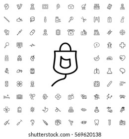 drop counter icon illustration isolated vector sign symbol