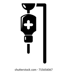 Drop counter icon . Simple illustration of drop counter vector icon for web design isolated on white background