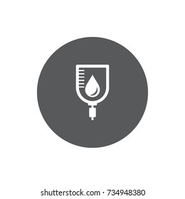 Drop counter on white background. Health Care Vector illustration