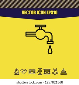 drop crane icon vector