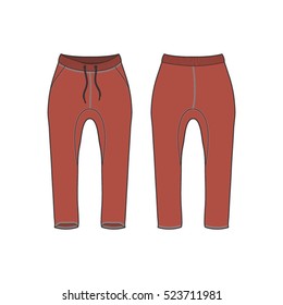 Drop Crotch Track Pants