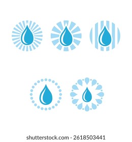 drop design water splash vector