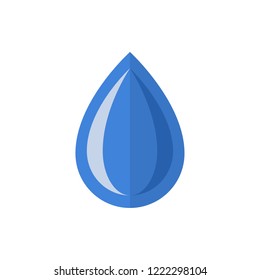 drop flat vector icon