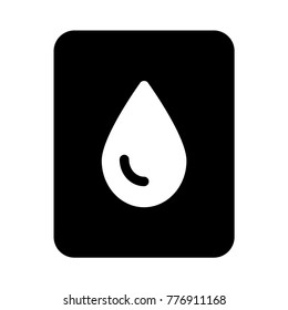 drop Glyph icon
