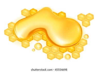 Honigtropfen, Maschenöffnung