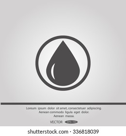 drop icon