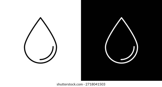 Icono de soltar. Ilustración negra aislada para gráfico y Diseño web.