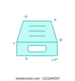 Drop icon design vector