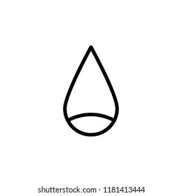 a drop icon. Element of autumn icon for mobile concept and web apps. Thin line a drop icon can be used for web and mobile