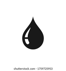 Icono de caída de la ilustración vectorial plana