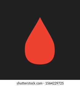 Drop icon isolated on background
 