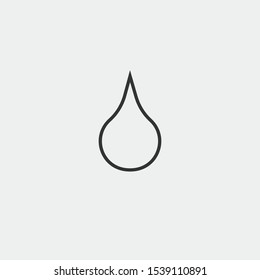 drop icon isolated vector trend