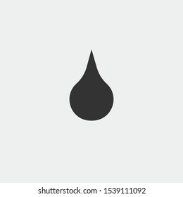 drop icon isolated vector trend