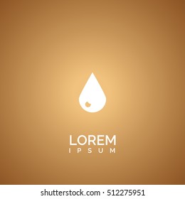 drop icon. drop logo