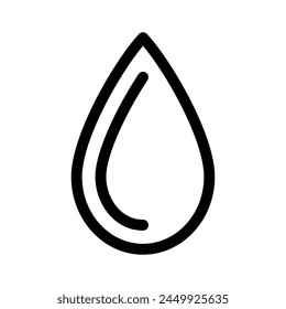 Drop-Symbol oder Logo Isolated Sign Symbol Vektorillustration - Hochwertige schwarze Stil Vektor-Symbole
