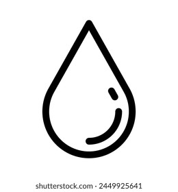 drop icon or logo isolated sign symbol vector illustration - high quality black style vector icons
