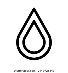 drop icon or logo isolated sign symbol vector illustration - high quality black style vector icons

