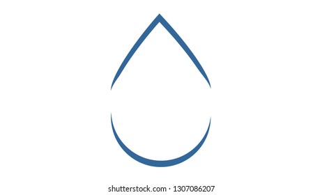 Drop icon. Drop logo vector design