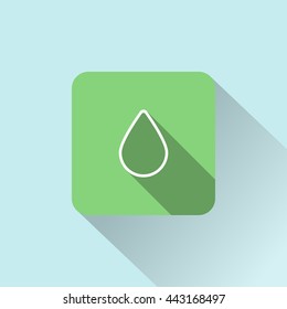 drop icon. drop sign
