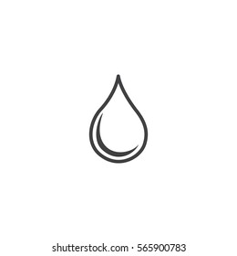 drop icon. sign design