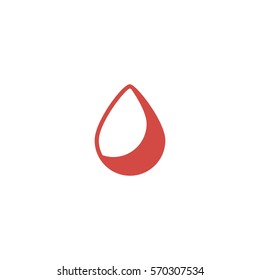 drop icon. sign design