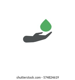 drop icon. sign design