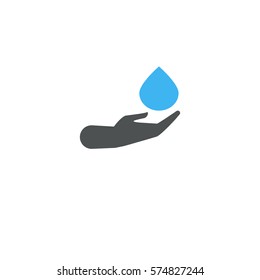 drop icon. sign design