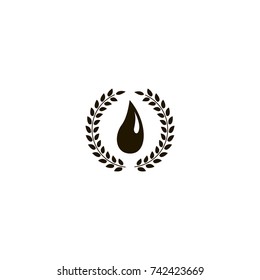 drop icon. sign design