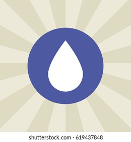 drop icon. sign design. background
