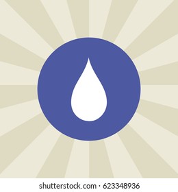 drop icon. sign design. background