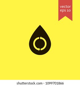 drop. drop icon. sign design. Vector EPS 10.