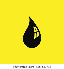 drop icon vector