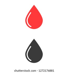 drop icon. Vector Eps 10