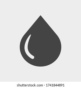 Drop icon vector eps 10