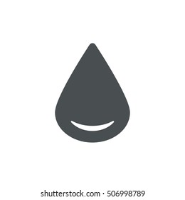 Drop Icon Vector flat design style