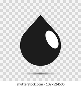 Drop icon. Vector illustration