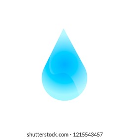 Drop icon. vector illustration