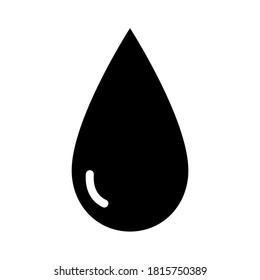 A drop icon. Vector illustration.