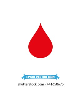 drop icon vector illustration EPS 10