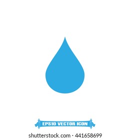 drop icon vector illustration EPS 10